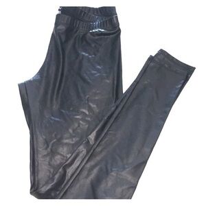 Faux letter leggings